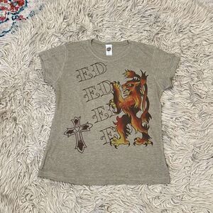 Ed Hardy dragon shirt size large